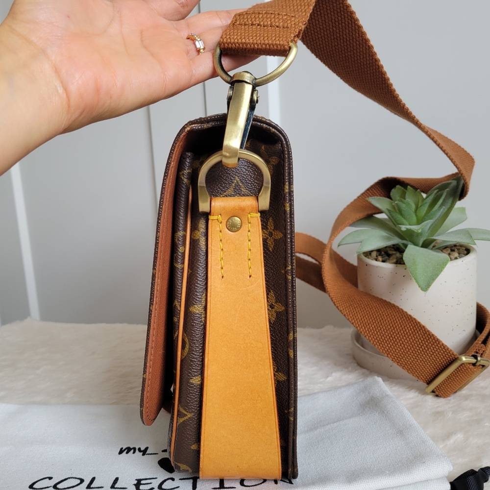 💕Authentic Louis Vuitton Cartouchiere GM Crossbody Monogram - Picture 5 of 16
